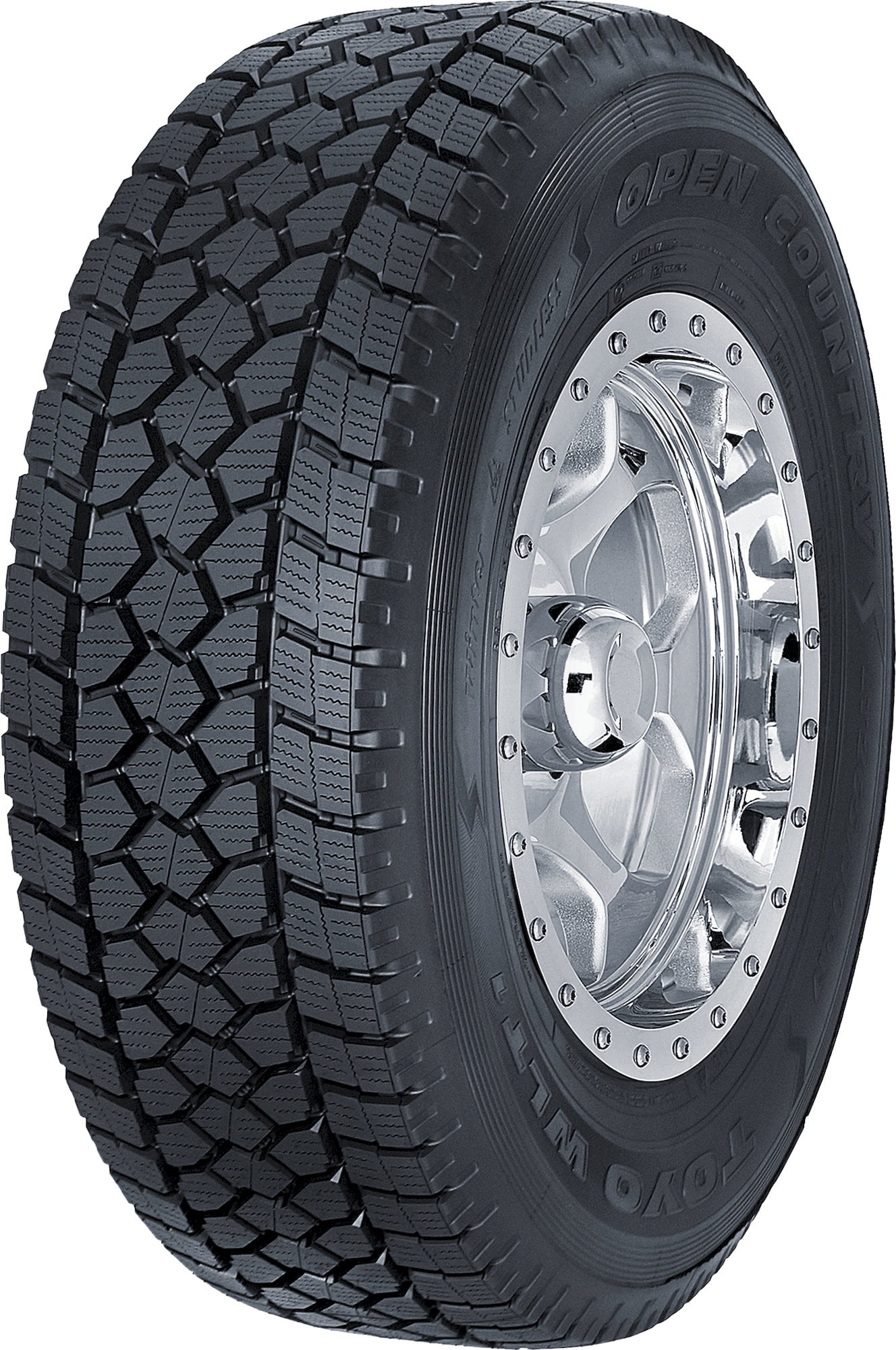 TOYO OPEN COUNTRY WLT1 LT245/75R17 121/118Q E BW ALL SEASON TIRE Fits: 2011-13 Chevrolet Silverado 2500 HD WT