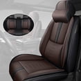 thumbnail image 1 of for TOYOTA AVALON 2004 Car Seat Cover, Leather 5 Seats Full Set With a Headrest and Lumbar Support Beautify Interior, Black and Brown Car Seat Covers, Give Your Interior a New Look, 1 of 7