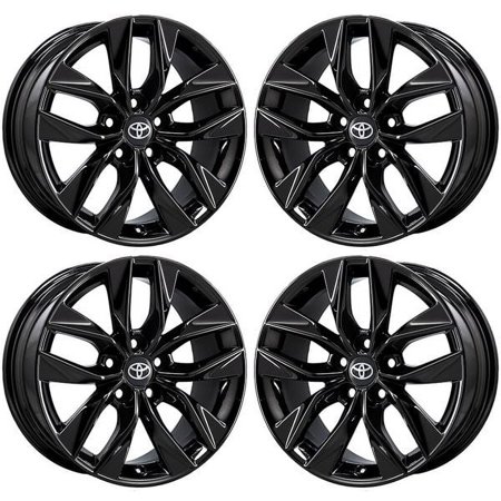 Detroit Wheel & Tire OEM 17" Rim, 5-114.3 17x7.5 inch 5 Lug Gloss Black 2022 Toyota Avalon, 4 Piece