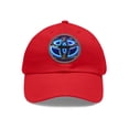 thumbnail image 1 of TOYOTA Dad Hat with Leather Patch (Round), 1 of 4