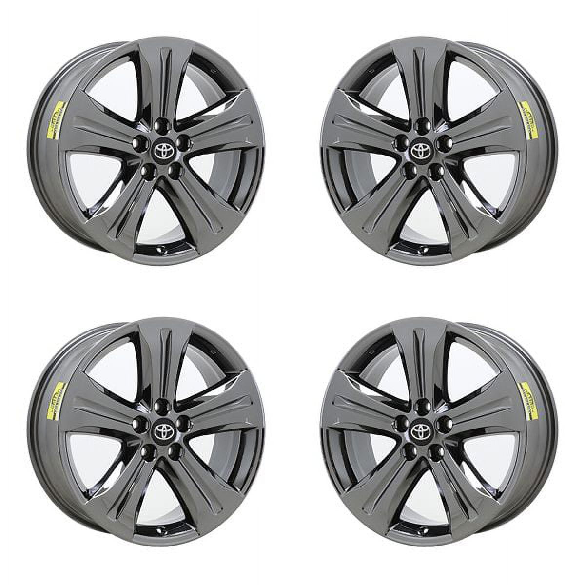 TOYOTA HIGHLANDER 2008 - 2013 PVD BLACK CHROME Factory OEM Wheels Rims ...