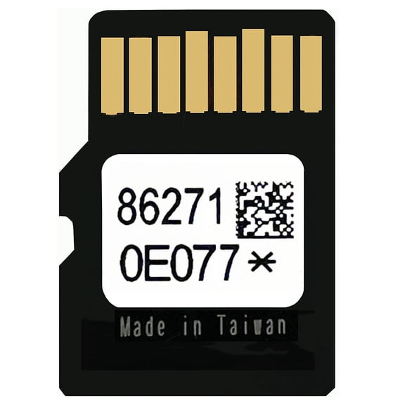 2025 Latest Version 86271 0E077 Navigation Update SD Card Compatible with Toyota, Updates GPS Maps for USA and Canada