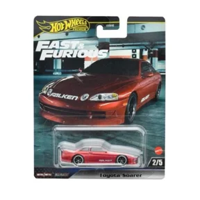 TOYOTA SOARER 2/5 REDF FAST & FURIOUS HOT WHEELS F CASE REAL RIDERS E2
