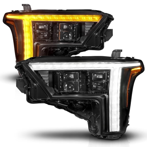 Toyota Tundra 22-26 / Sequoia 23-26 Z-Series Full LED Projector Headlights Black w/ DRL Switch & Initiation (DOES NOT FIT MODELS WITH FACTORY LED PROJECTORS)