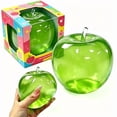 thumbnail image 1 of TOYOUME Apple-shaped Squishies Toys Stress Ball, Soft Fruit Fidget Toys, Fruit Squeeze Dough Squish Toys Sensory Squeeze Balls Toys, Green, 1 of 7