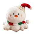 thumbnail image 1 of TOYOUME Cute Christmas Stuffed Plush Toy, 5 Inch, Snowman, White, 1 of 6