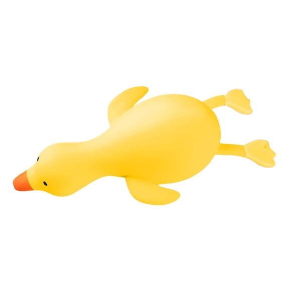 TOYOUME Duck Squeeze Stress Toy, Soft Anxiety Relief Fidget Squishy, Yellow