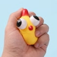 thumbnail image 1 of TOYOUME Eye-Popping Stress Relief Toy, Squeeze Pop Doll for Anxiety, Desk Fidget Gift, Yellow, 1 of 5