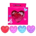 thumbnail image 1 of TOYOUME Heart-Shaped Squeeze Sensory Toys, Soft Slow Rising Glitter Squishy, Red, 1 of 8
