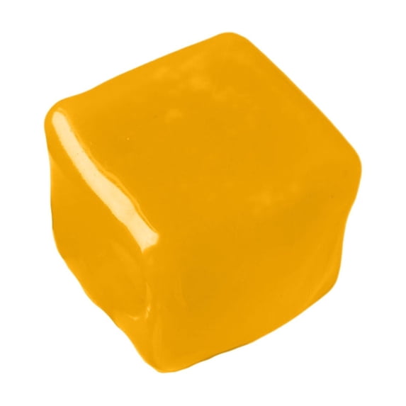 TOYOUME Ice Cube Squish Toy, Orange