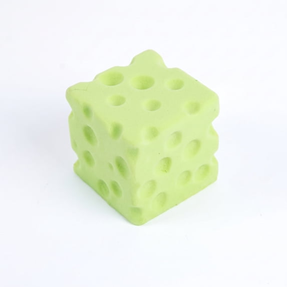 TOYOUME Jumbo Cheese Block Squishy, 2.75 inch, Green