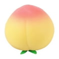 thumbnail image 1 of TOYOUME Jumbo Squeezy Peach - 4 Inch Ultra-Soft Slow Rising Peach Squishy Stress Relief & Anxiety Fidget Toy for Party Favor Gift, Yellow, 1 of 7