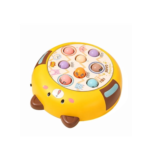 TOYOUME Large Hammering Toy Early Education Desktop Interactive Set, 1 Count, Yellow