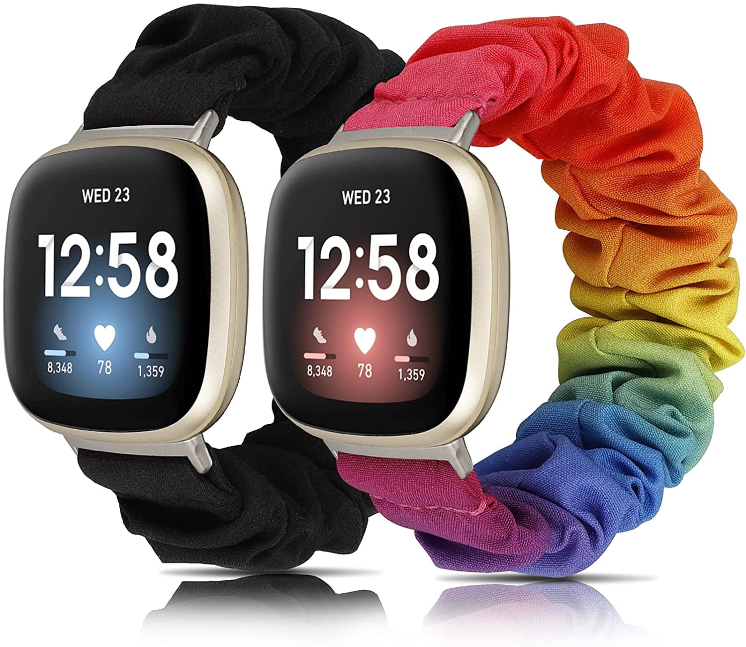 Fitbit versa 3 scrunchie band hotsell