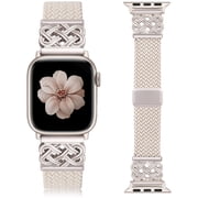 TOYOUTHS Braided Magnetic Band Compatible with Apple Watch Band for Women Men, Celtic Knot Elastic Nylon Strap for iWatch Series 11/10/9/8/7/6/5/4/3/2/1/SE/Ultra 49mm 38mm