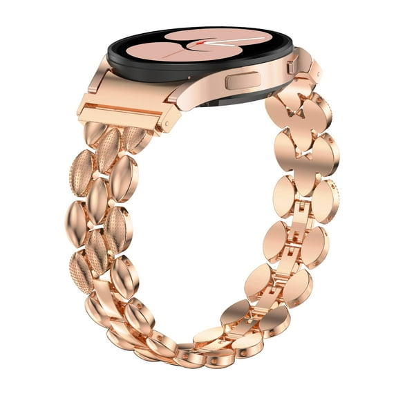 TOYOUTHS Compatible with Samsung Galaxy Watch 5 Pro Band 45mm/ Galaxy Watch 5 Band/ Galaxy Watch 4 Band 40mm 44mm/ Galaxy Watch 4 Classic Bands 42mm 46mm for Women, Metal Bling Bracelet Strap