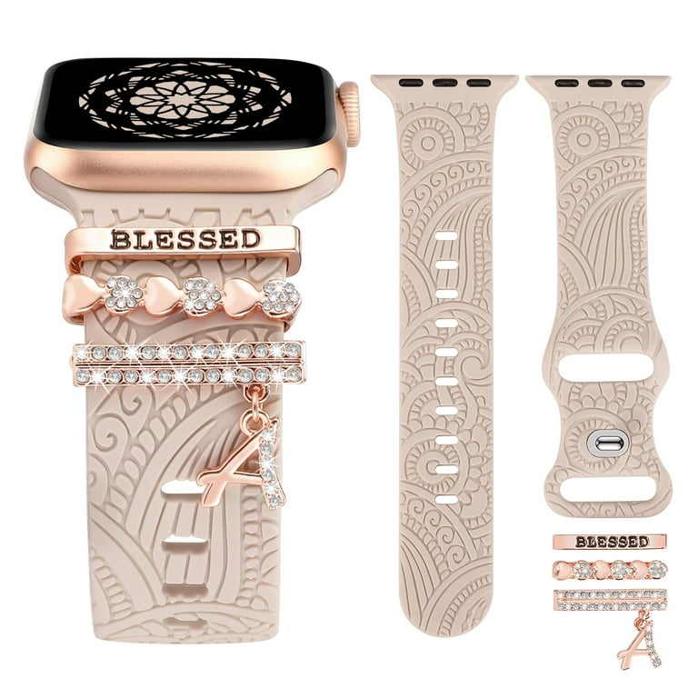 Feminine Apple Watch 9 Band Dainty Rose Gold Apple Watch 9 Strap, Women  Iwatch Bracelet, Plus-size Apple Watch Wristband Apple Watch Armband 