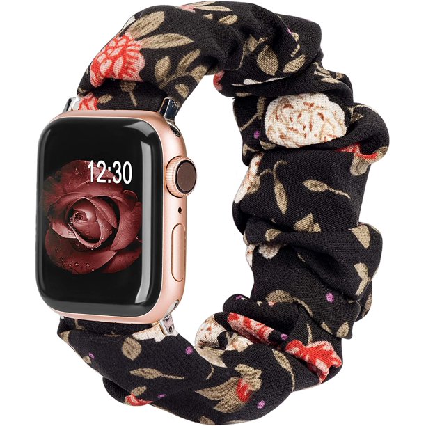 TOYOUTHS Elastic Scrunchies Band Apple Watch Band 38mm 40mm  display picture 3
