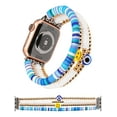 thumbnail image 1 of TOYOUTHS Heishi Beads Bracelet Compatible with Apple Watch Band Stretch Women Summer Beach Surfer Stackable Clay Preppy Band for Iwatch 38/40/41/42/44/45mm Series SE 8 7 6 5 4 3 2 1, 1 of 8
