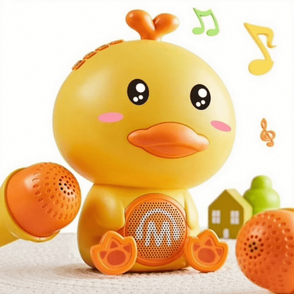 Mini Karaoke Machine,Kids Microphone with LED Lights,Speaker with 2 Wireless Mics Toys Gifts Aged 3-12