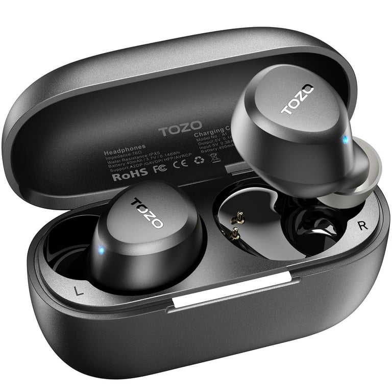 TOZO A1 Wireless Earbuds, Bluetooth Headphones, ENC Mics, IPX5