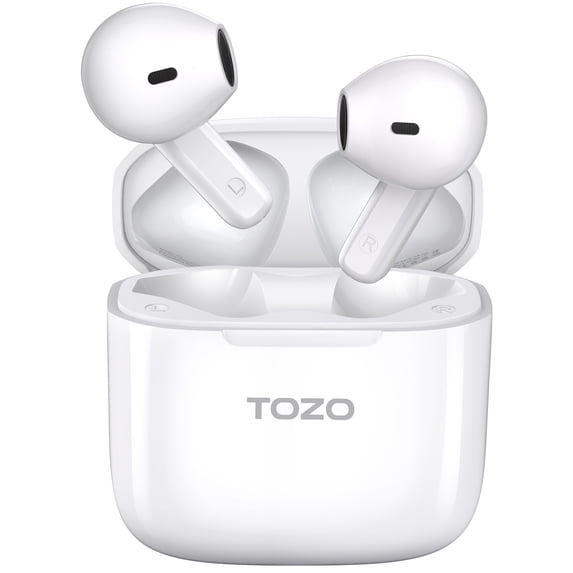 TOZO Mini Wireless Bluetooth V5.3 Earbuds, Noise Reduction Mics, 22H Playtime, IPX4 Waterproof, in-Ear Headphones