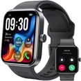 thumbnail image 1 of TOZO S4 Smart Watch for Men Women IP68 Waterproof Smartwatch for iPhone & Android, 1.78" Ultra-Clear AMOLED Screen, Bluetooth Call(Answer/Make Calls), 100+ Sports Modes, Fitness Tracker Sleep Monitor, 1 of 8