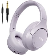 TOZO HT3 Wired/Wireless Over Ear Noise Cancel Headphone for Adults, ANC/ENC 5 Mics, 90H, Hi-Res Audio Headset, App-32EQ, Foldable/Adjustable Headband, AUX 3.5mm