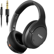 TOZO HT3 Wired/Wireless Over Ear Noise Cancel Bluetooth 6.0 Headphones for Adults, ANC/ENC 5 Mic, 90H, Hi-Res Audio, App-32EQ, Foldable/Adjustable Headband, AUX