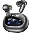 thumbnail image 1 of TOZO NC20 Pro Active Noise Cancelling Wireless Earbuds with Smart Touch Screen, LDAC Hi-Res Audio, Stereo Bass, 6 Mic AI Call Ear Buds, 80H Playtime, IPX8 Waterproof, 32 EQ via App, Wireless Charging, 1 of 9