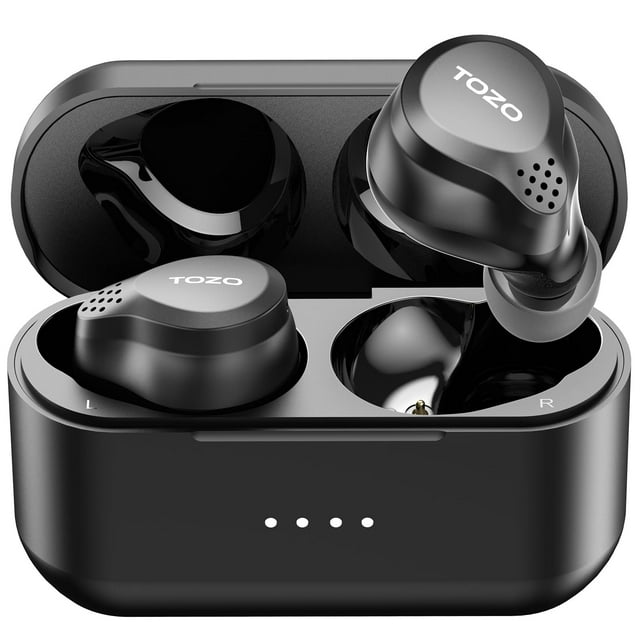 TOZO 2025 72H Wireless Earbuds,Bluetooth Headphones,APP Customize EQ Stereo,All-Function Hybrid Active Noise Cancelling,Light-Weight,in-Ear Detection,Wireless Charging Case,IPX6 Waterproof