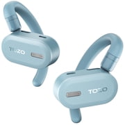 TOZO O2 Open Ear Bone Conduction Headphones, ORIGX Acoustic, DSP Noise Cancelling, 42H, Dual-Axis Multi-Angle Adjust, Crystal-Clear Calls, APP-EQ, Waterproof Sports Headphones for Running Workout Gym