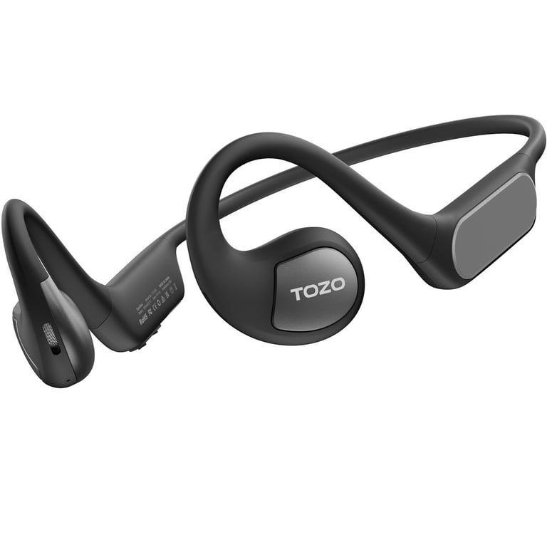 TOZO OpenReal Wireless Earbuds Open Ear Air Conduction Bluetooth 5.3 Dynamic Driver ENC App Custom EQ Walmart