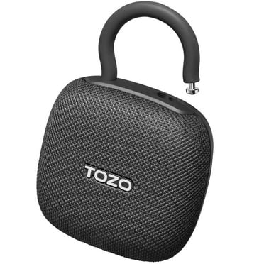 TOZO PE1 Portable Bluetooth Speakers with Adjustable Carabiner, Mini Bluetooth Wireless Shower Speaker with IPX8 Waterproof, 32H Playtime Punchy Bass Audio Speaker for Home, Outdoor and Travel