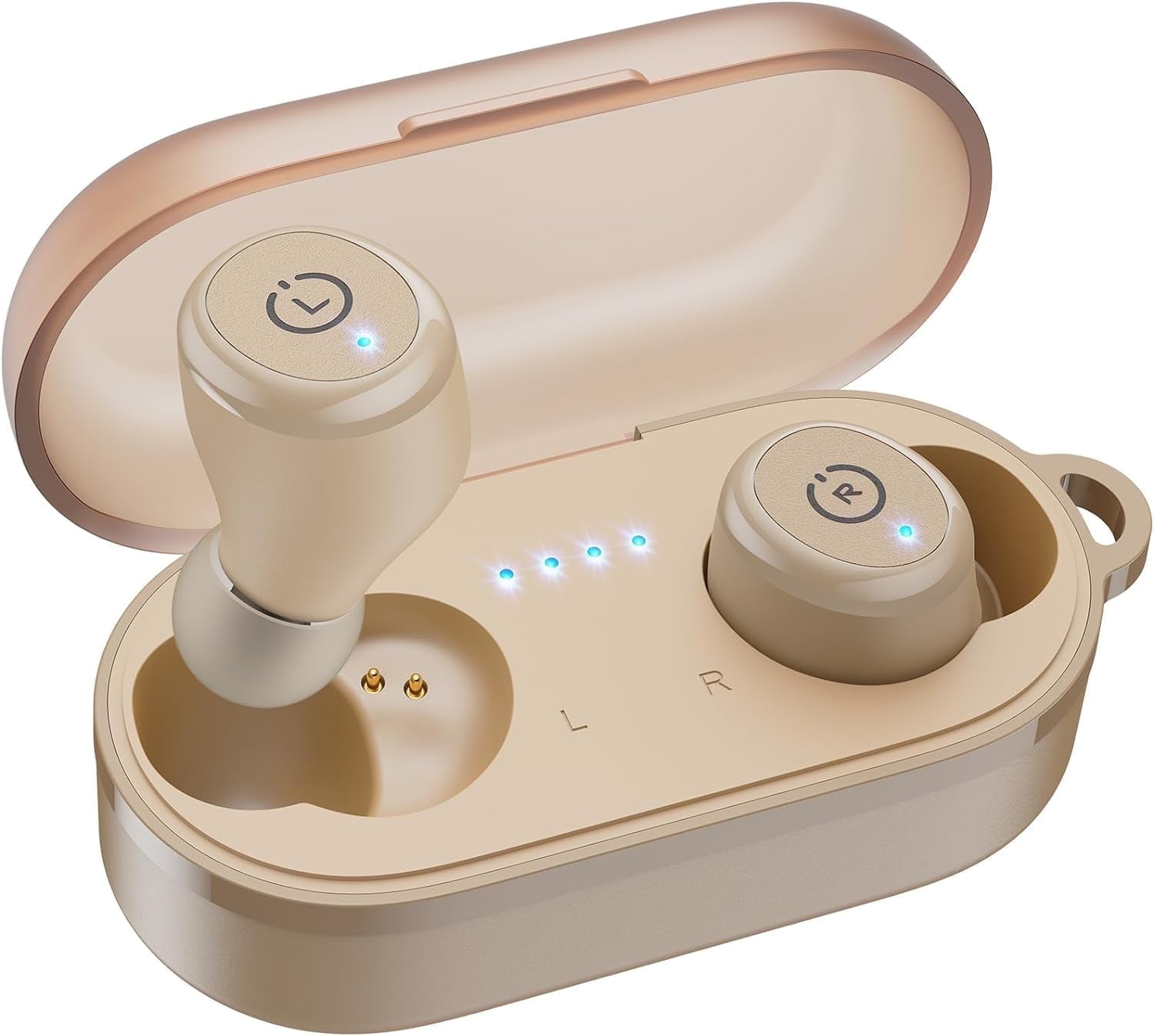 TOZO T10 Wireless Earbuds, Bluetooth 5.3, IPX8 Waterproof, Stereo