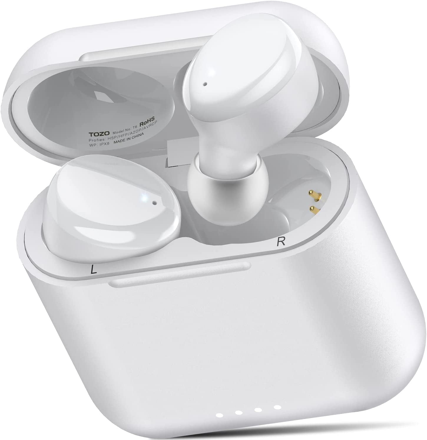 Tozo t6 earbuds volume control hotsell