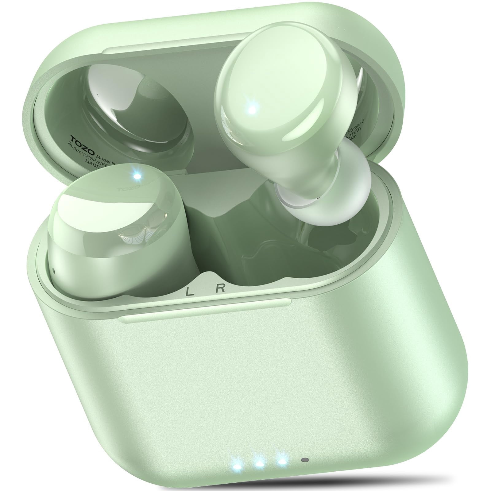 TOZO T6 Wireless Earbuds - Refurbished, IPX8 Waterproof, 45H Battery, Bluetooth 5.3