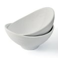 thumbnail image 1 of TP 10.5" Large Serving Bowls Set of 2, 90 OZ Melamine Bowls for Salads Pasta Cereals or Mixing, Dishwasher Safe, White, 1 of 7