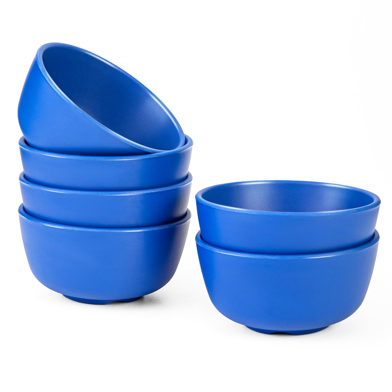 Plastic Cereal Bowls Microwave Safe Break Resistant Casual No BPA