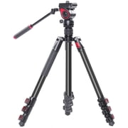 Came-TV TP-801A 4-Section Aluminum Video Tripod with Fluid Head Max