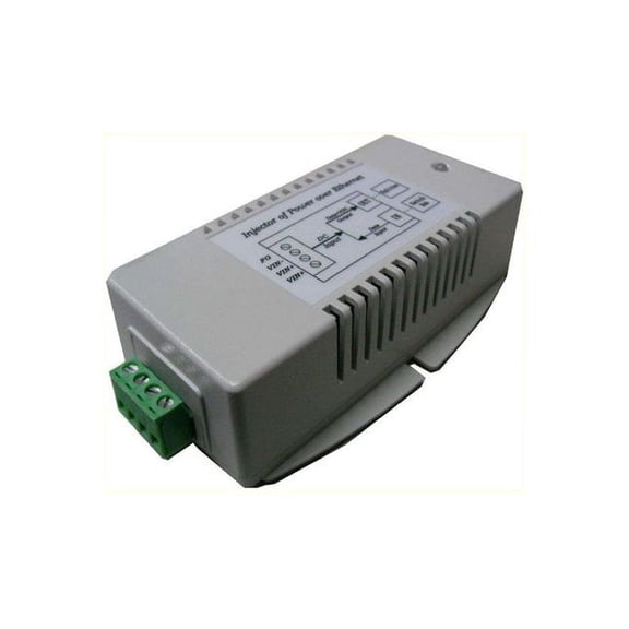 TP-DCDC-2456GD-VHP - Gigabit 18-36VDC IN 56VDC OUT 70W Hi Power DC to DC Converter and 802.3at POE injector. For Axis Q60 series