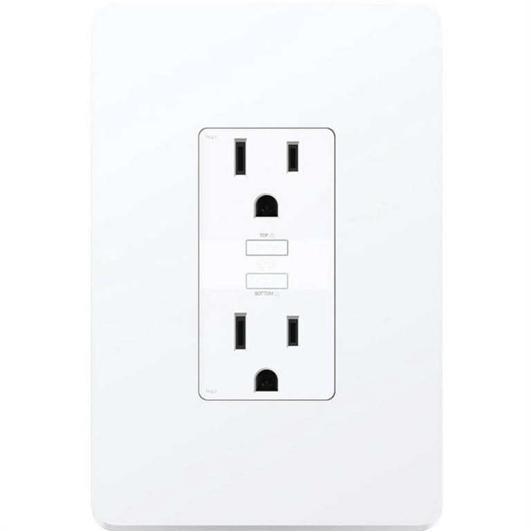 TP-Link Kasa Smart Wi-Fi Power Outlet, White