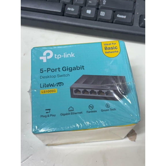 TP-LINK LS1005G 5-Port 10/100/1000Mbps Desktop Switch