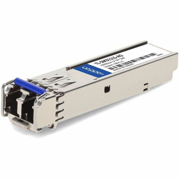 AddOn TP-LINK TL-SM311LS Compatible TAA 1000Base-LX SFP Transceiver (SMF, 1310nm, 10km, LC, DOM) - For Data Networking, Optical Network - 1 x LC 1000Base-LX Network - Optical Fiber - Single-mo...