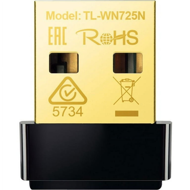 TP-LINK TL-WN725N - USB WiFi Adapter for PC - Nano Size - TL-WN725N -  Wireless Adapters 