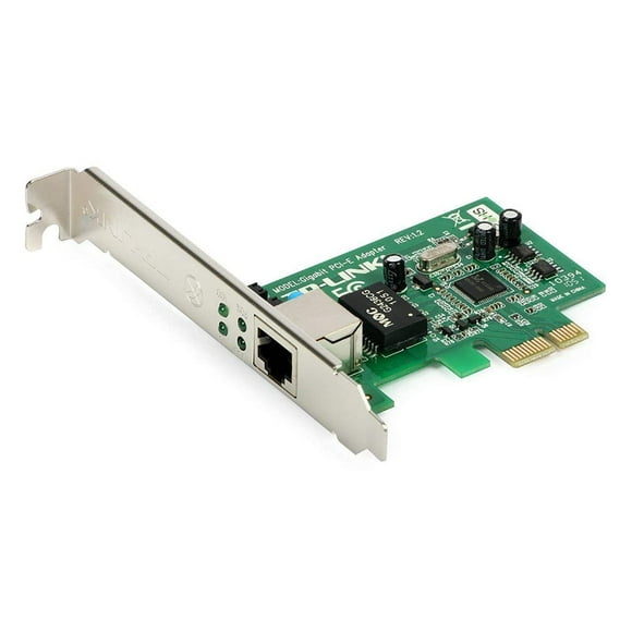 TP-Link 10/100/1000Mbps Gigabit Ethernet PCI Express, PCIE Network Adapter / Network Card / Ethernet Card for PC, Win10 supported (TG-3468)