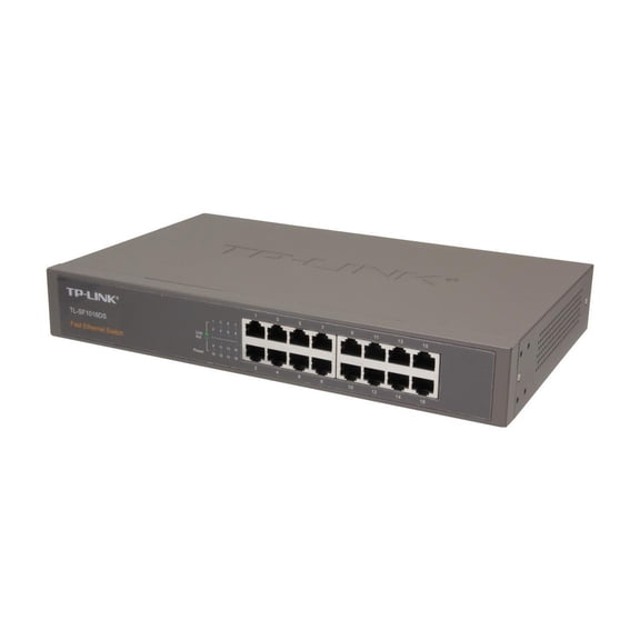 TP-LINK TL-SF1016DS 16-Port 10/100Mbps Desktop/Rackmount Switch