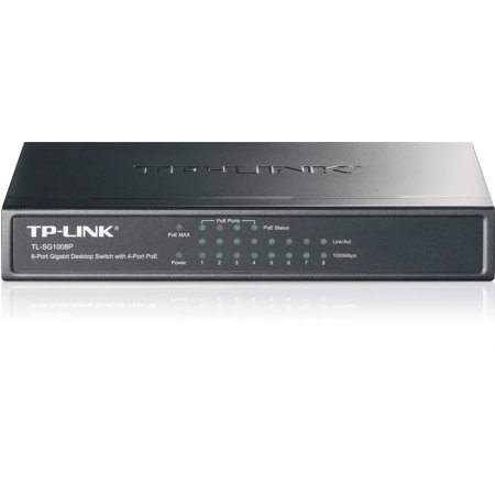 TP-Link 8-Port 10/100/1000Mbps Metal Ethernet Computer Desktop Network Switch
