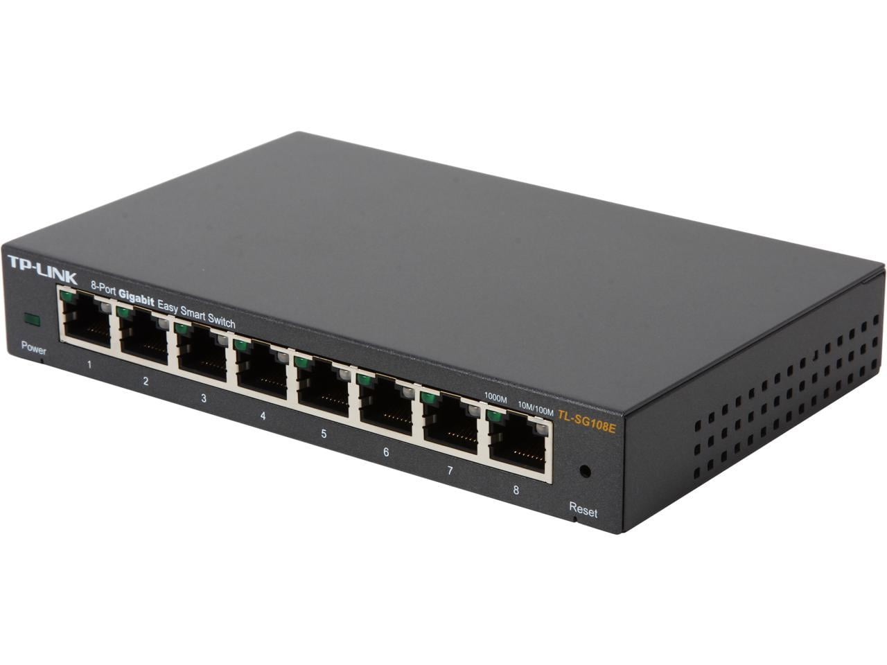 TP-Link 8-Port Gigabit Ethernet Web Managed Easy Smart Switch