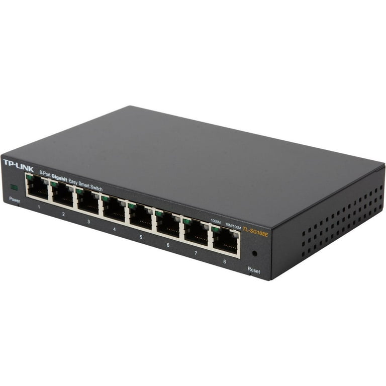 TP-Link 8-Port Gigabit Ethernet Web Managed Easy Smart Switch